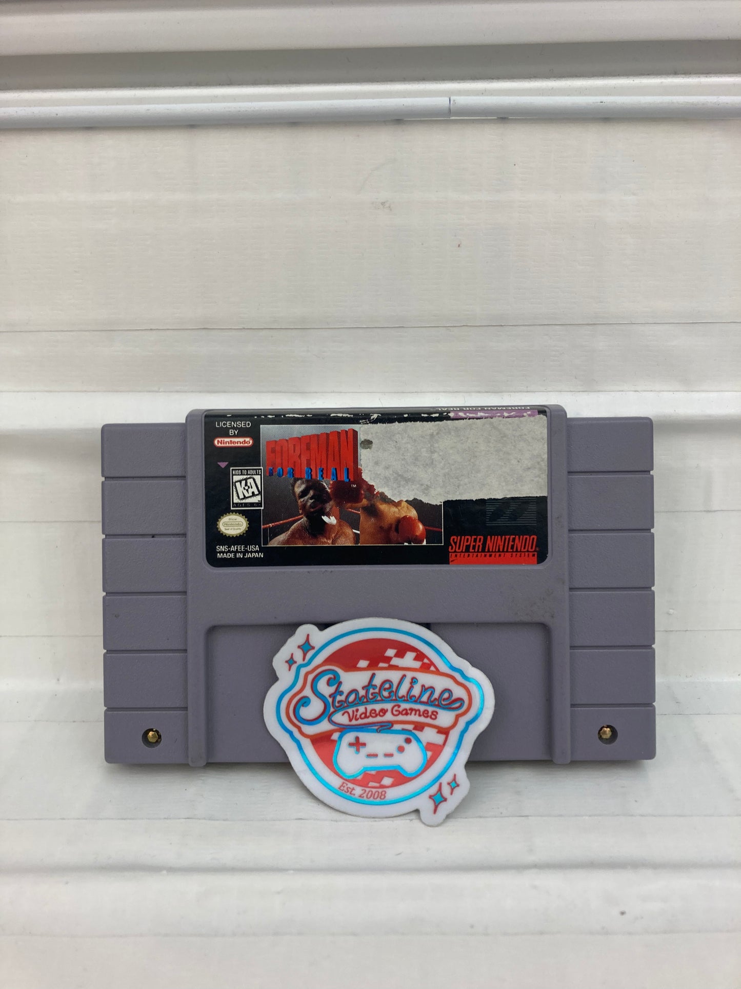 Foreman For Real - Super Nintendo