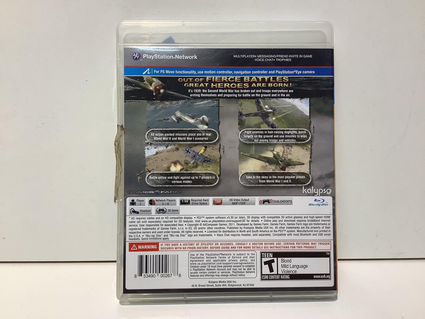 Air Conflicts: Secret Wars - Playstation 3