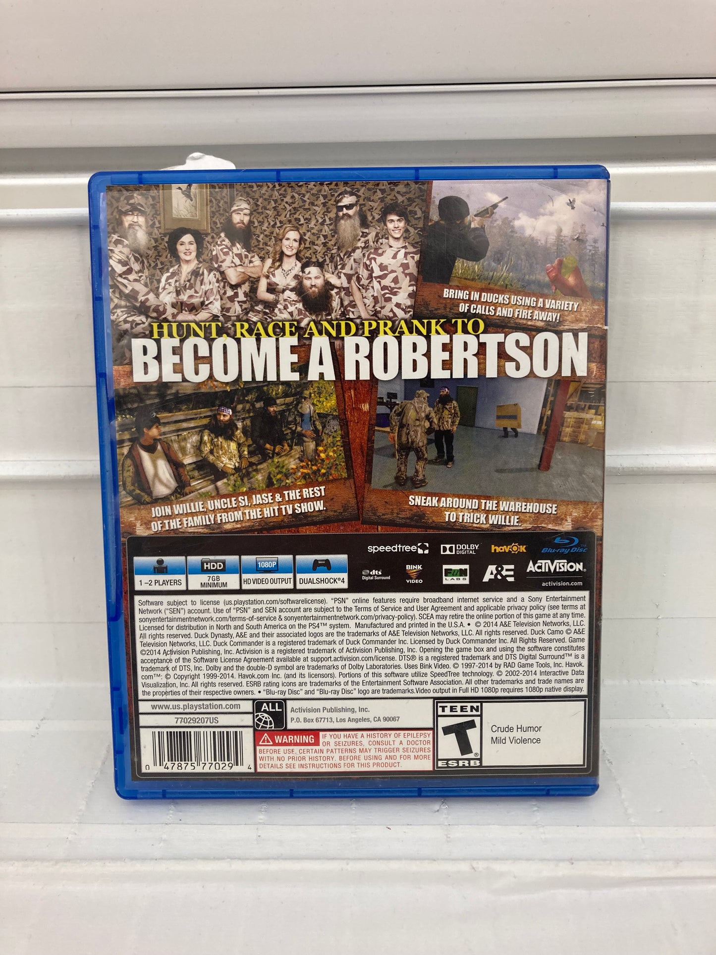 Duck Dynasty - Playstation 4