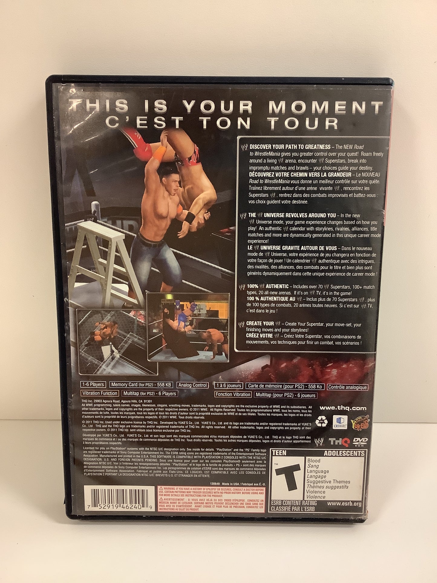 WWE Smackdown vs. Raw 2011 [Greatest Hits] - Playstation 2