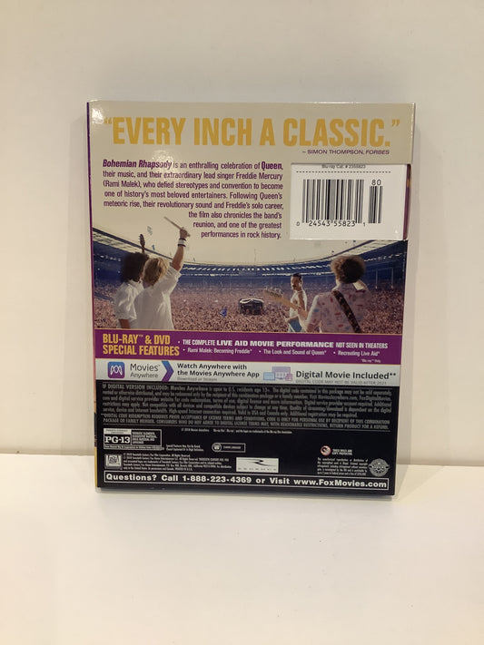 Bohemian Rhapsody - Blu-Ray