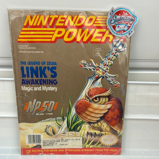 [Volume 50] Legend Of Zelda: Link's Awakening - Nintendo Power