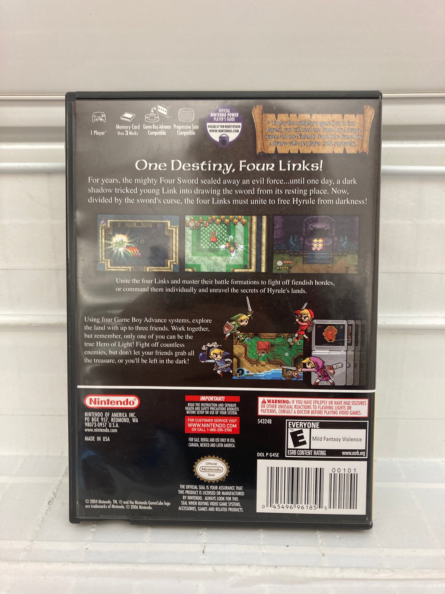 Zelda Four Swords Adventures [Player's Choice] - Gamecube
