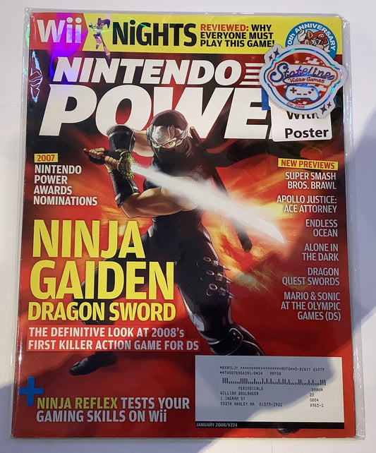 [Volume 224] Ninja Gaiden: Dragon Sword - Nintendo Power