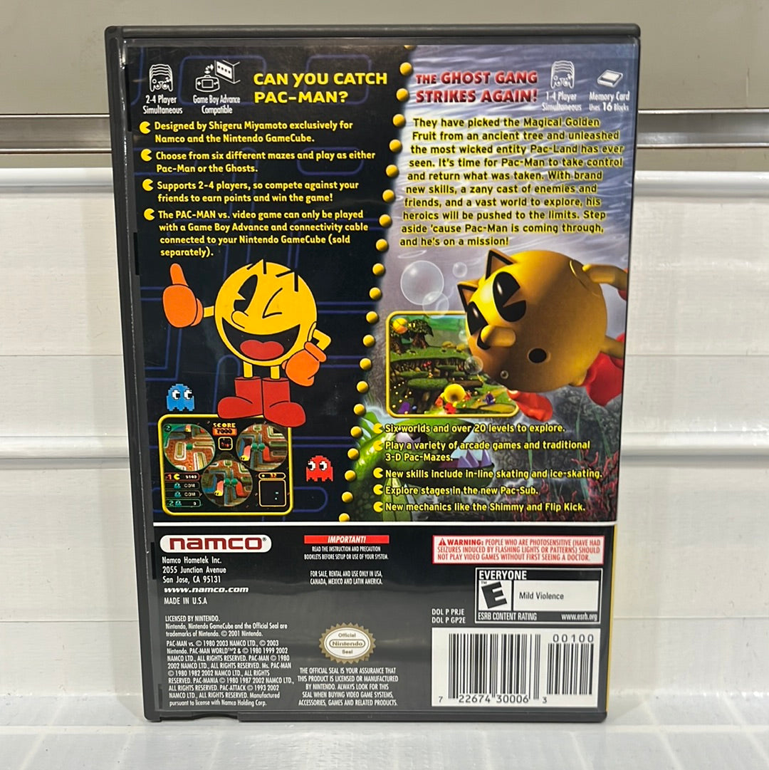 Pac-Man vs & Pac-Man World 2 - Gamecube