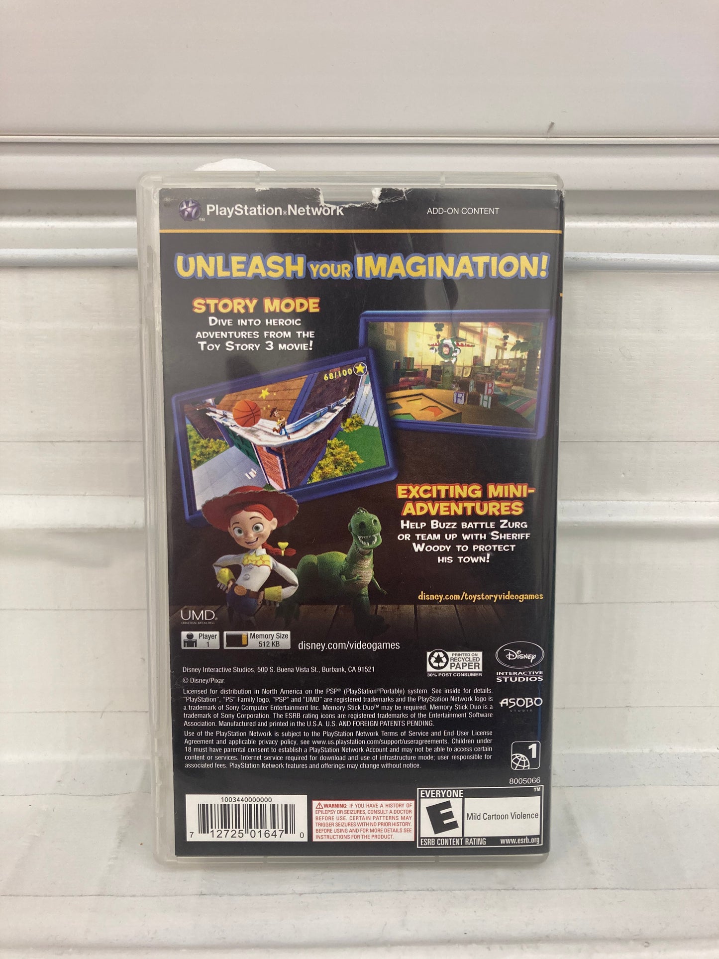 Toy Story 3: The Video Game - PSP