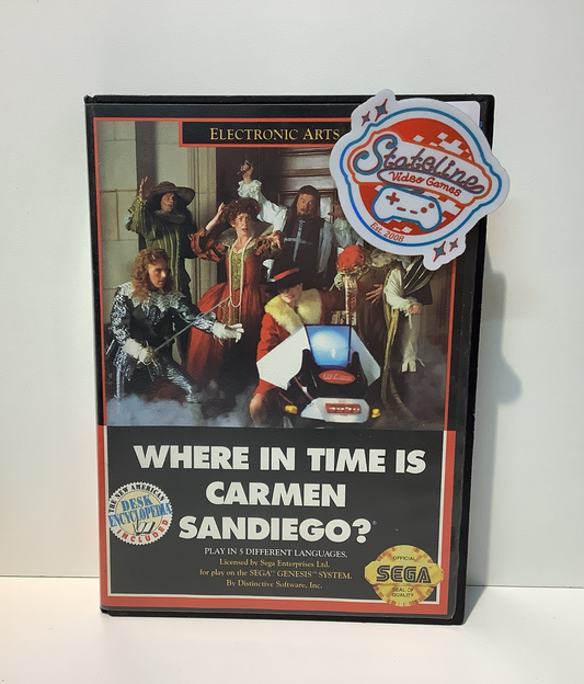 Where in Time is Carmen Sandiego - Sega Genesis