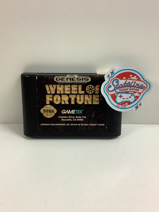 Wheel of Fortune - Sega Genesis
