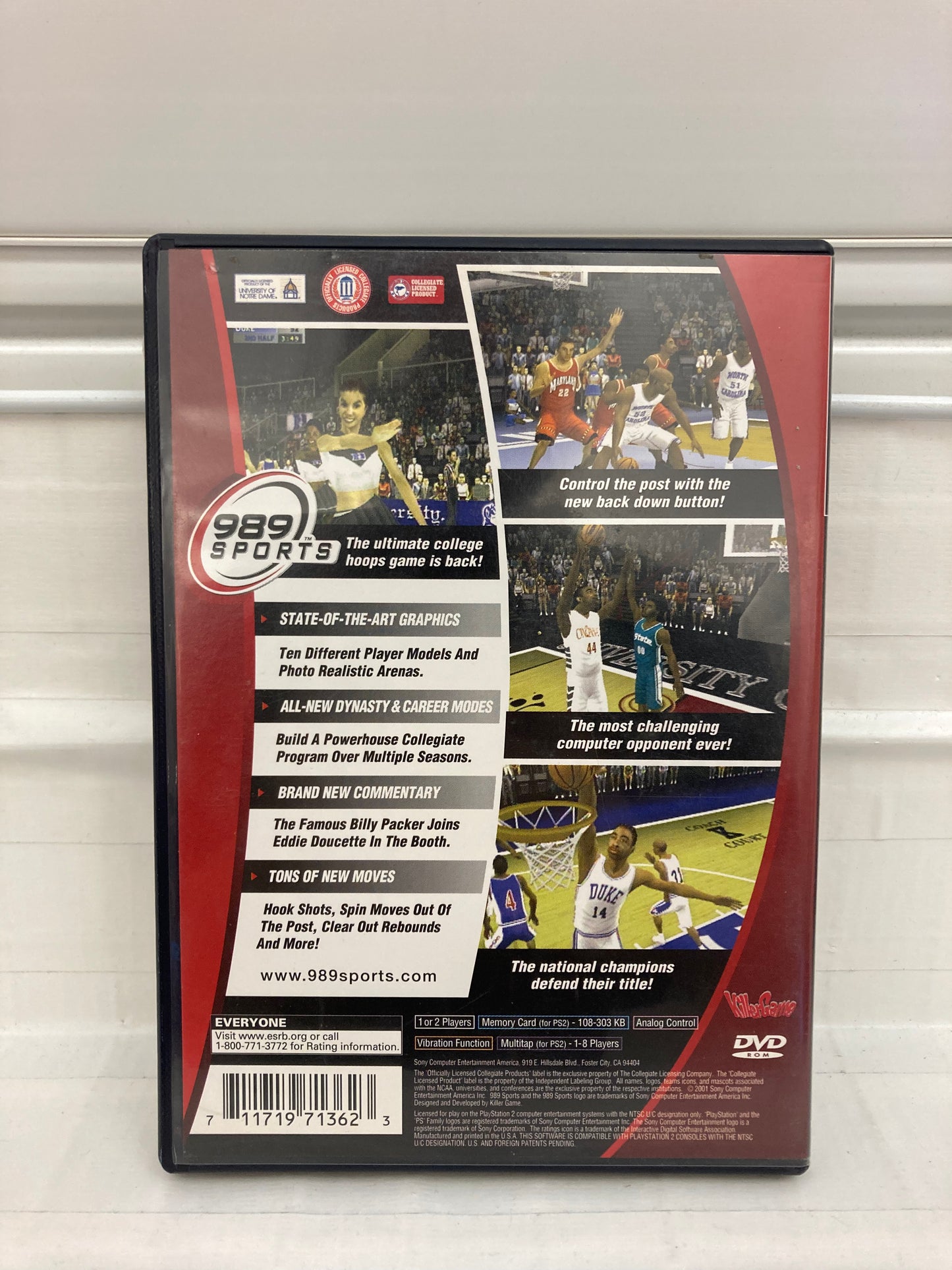 NCAA Final Four 2002 - Playstation 2