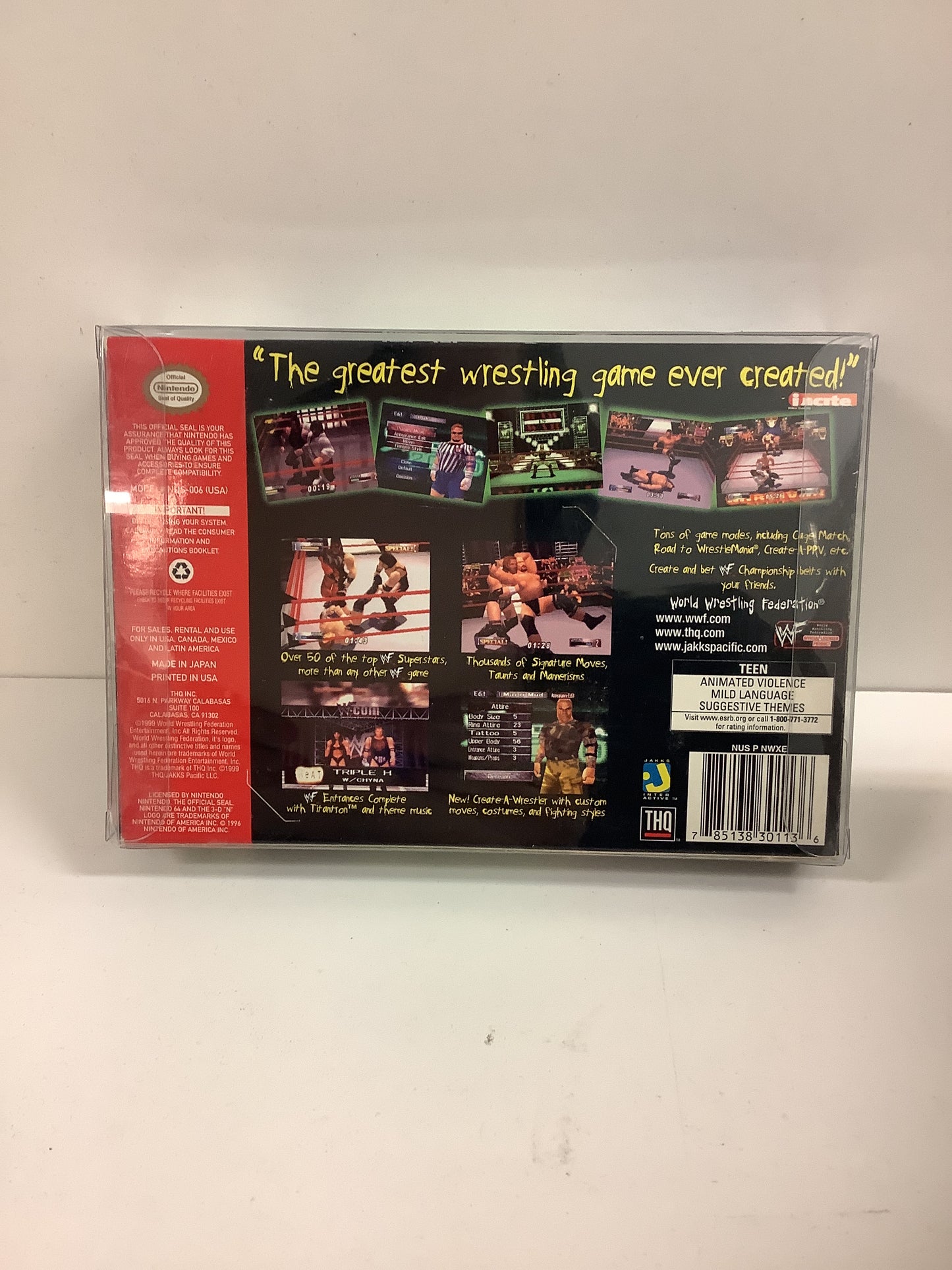 WWF Wrestlemania 2000 - Nintendo 64