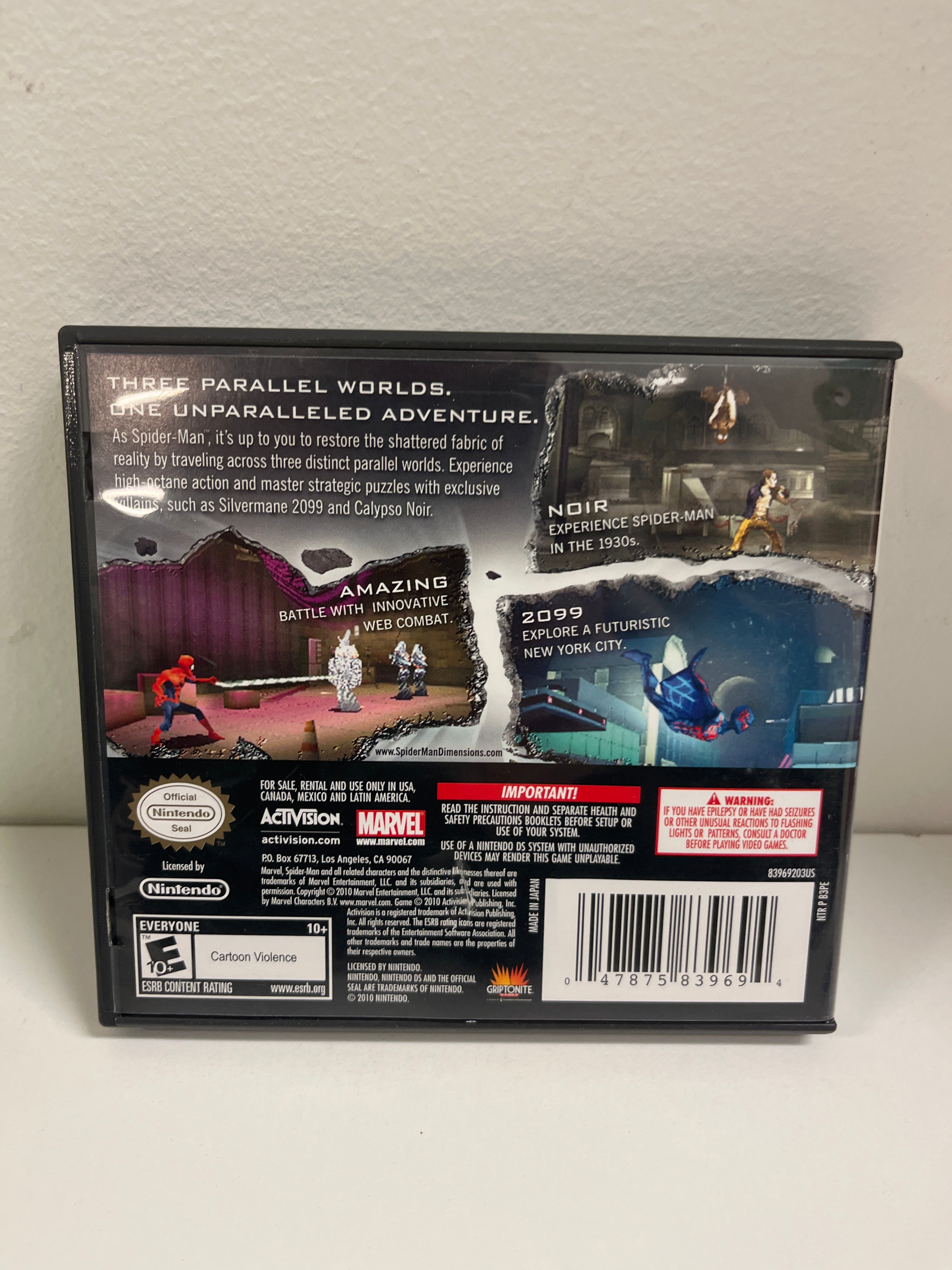 Spiderman: Shattered Dimensions - Nintendo DS – Stateline Video