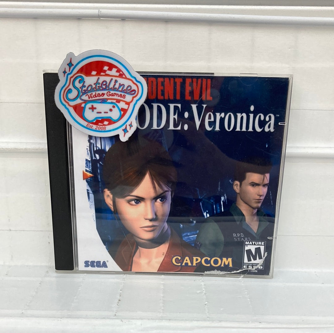 Resident Evil CODE Veronica - Sega Dreamcast