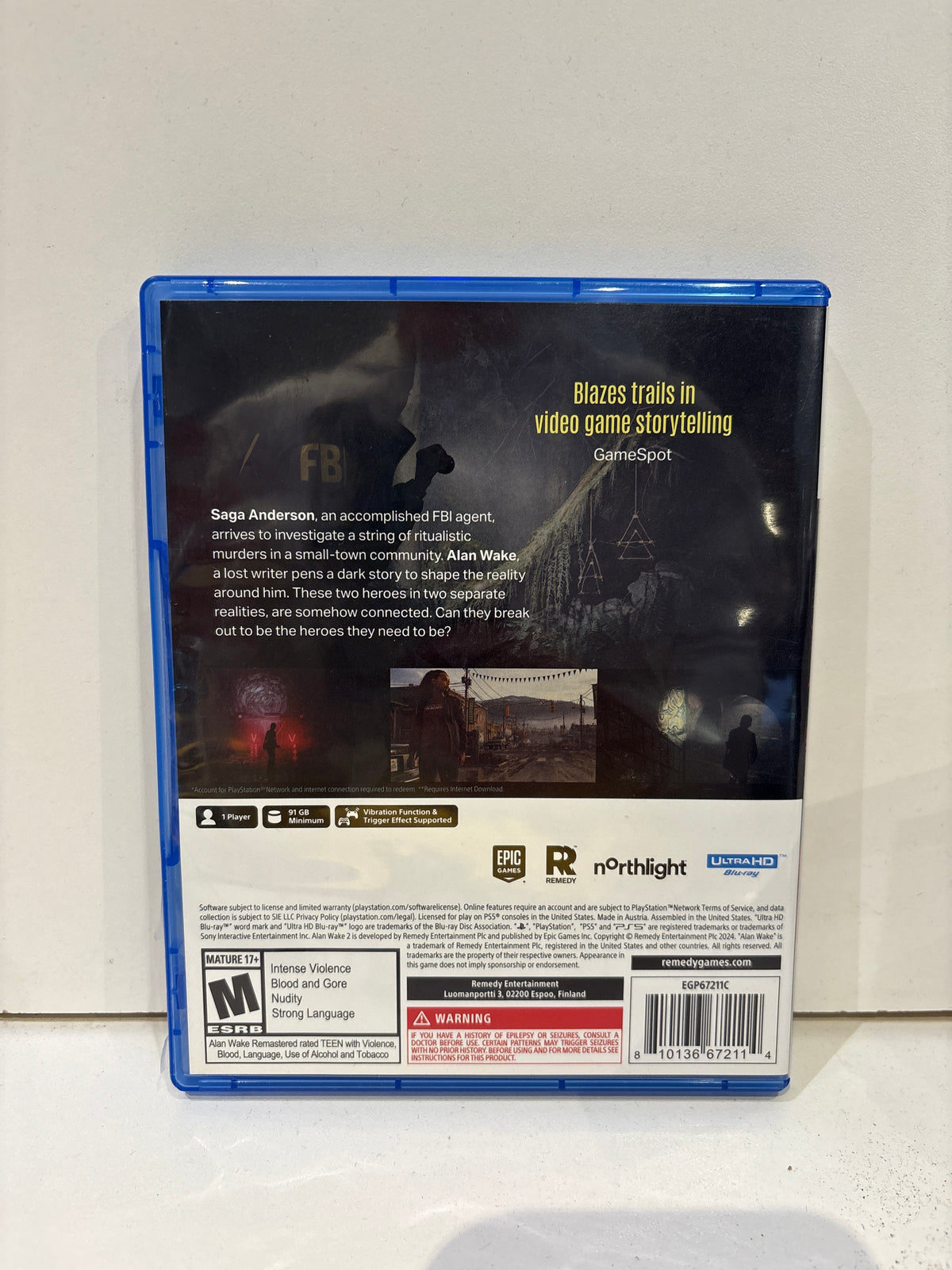 Alan Wake II [Deluxe Edition] - PlayStation 5