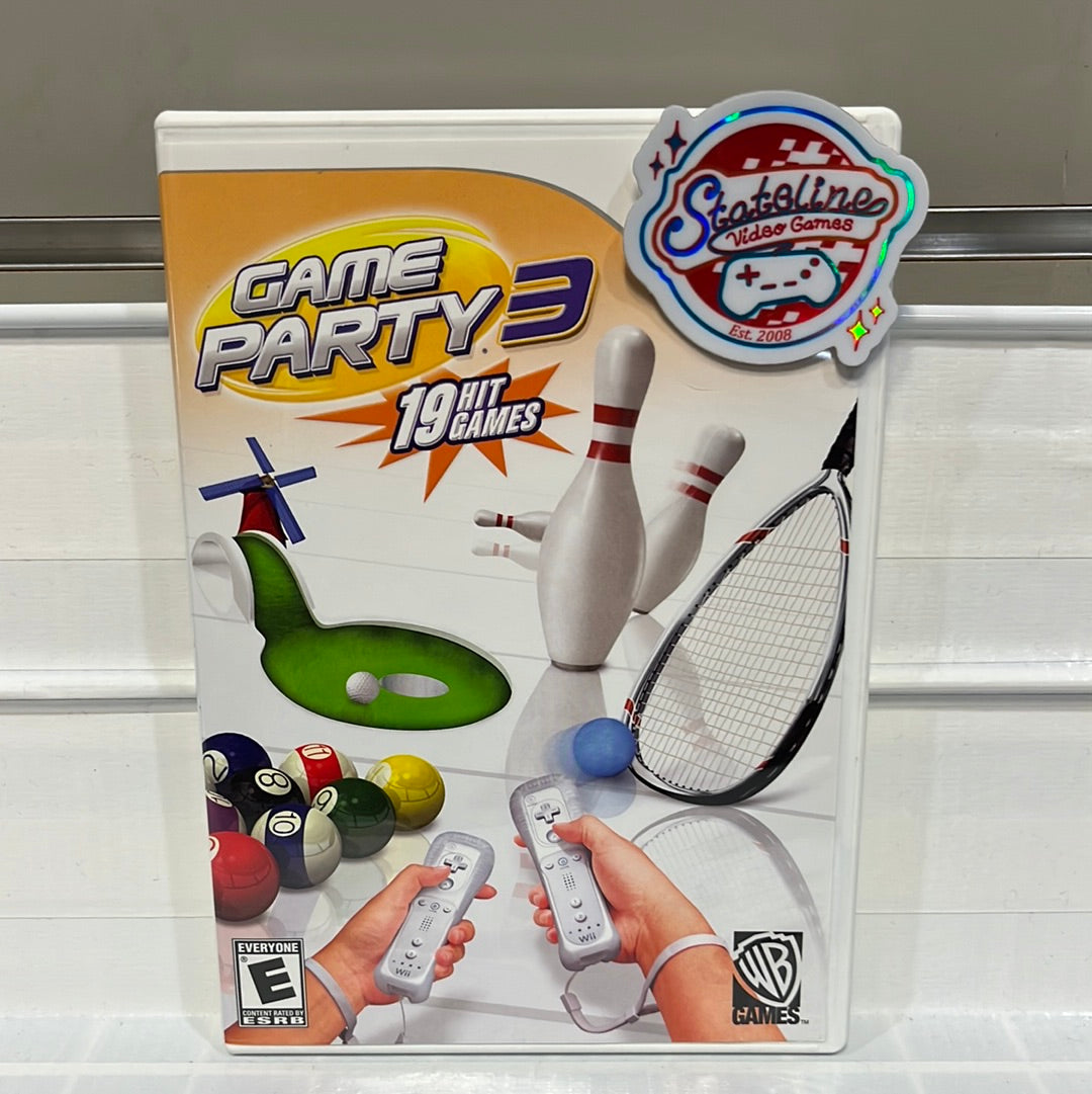 Game Party 3 - Wii