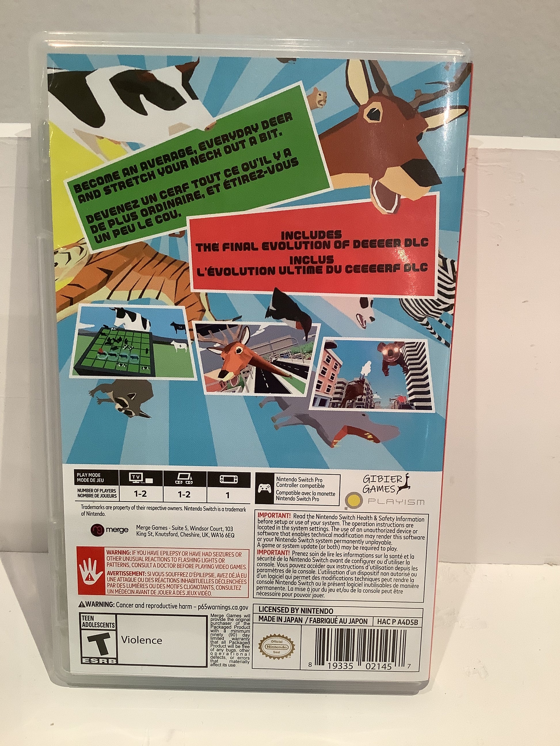 DEEEER SIMULATOR Sur Nintendo Switch - Neuf - Multi-langues (FR/EN/DE/ES/IT/PT)