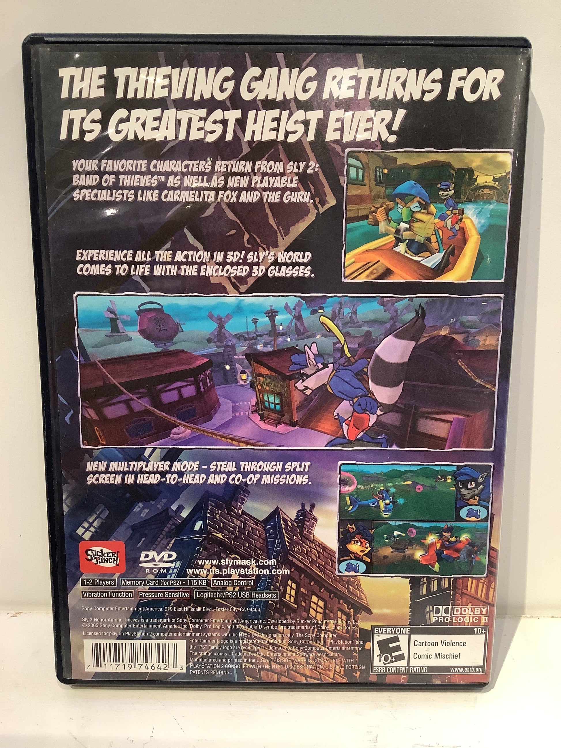 Sly Honor Among Thieves Playstation – Stateline Video Games