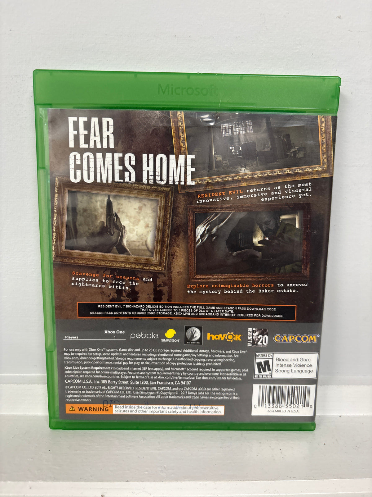 Resident Evil 7 Biohazard [Deluxe Edition] - Xbox One