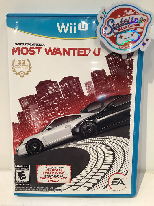 Need for Speed Most Wanted - Wii U