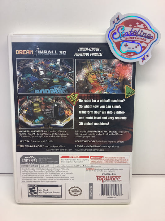 Dream Pinball 3D - Wii