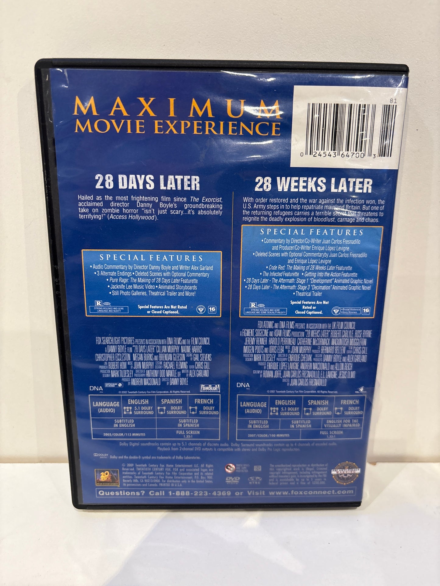 28 Days Later / 28 Weeks Later - DVD