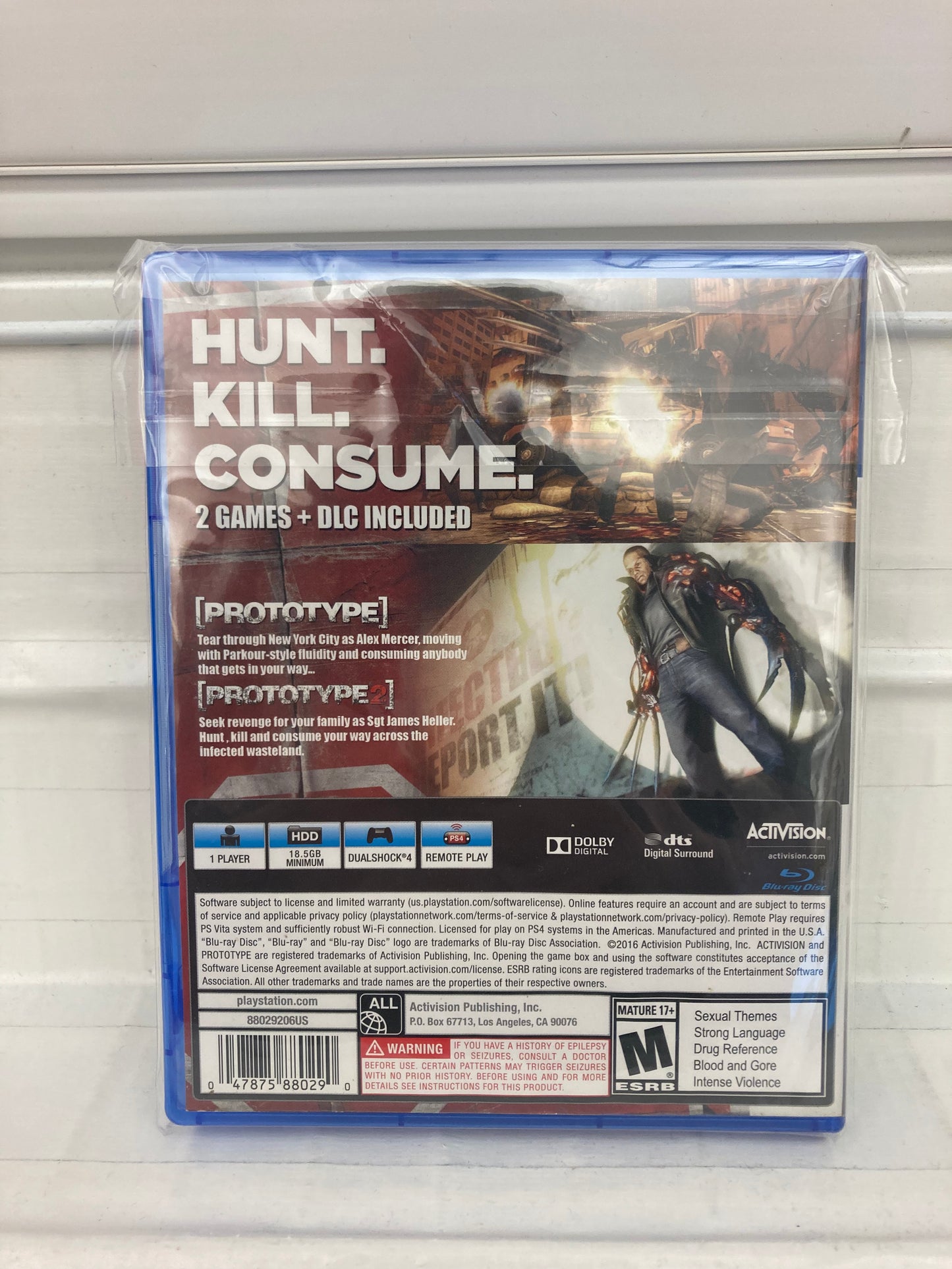 Prototype Biohazard Bundle - Playstation 4