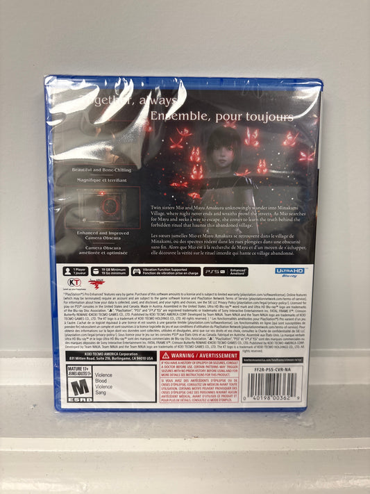 Fatal Frame II: Crimson Butterfly REMAKE - PlayStation 5