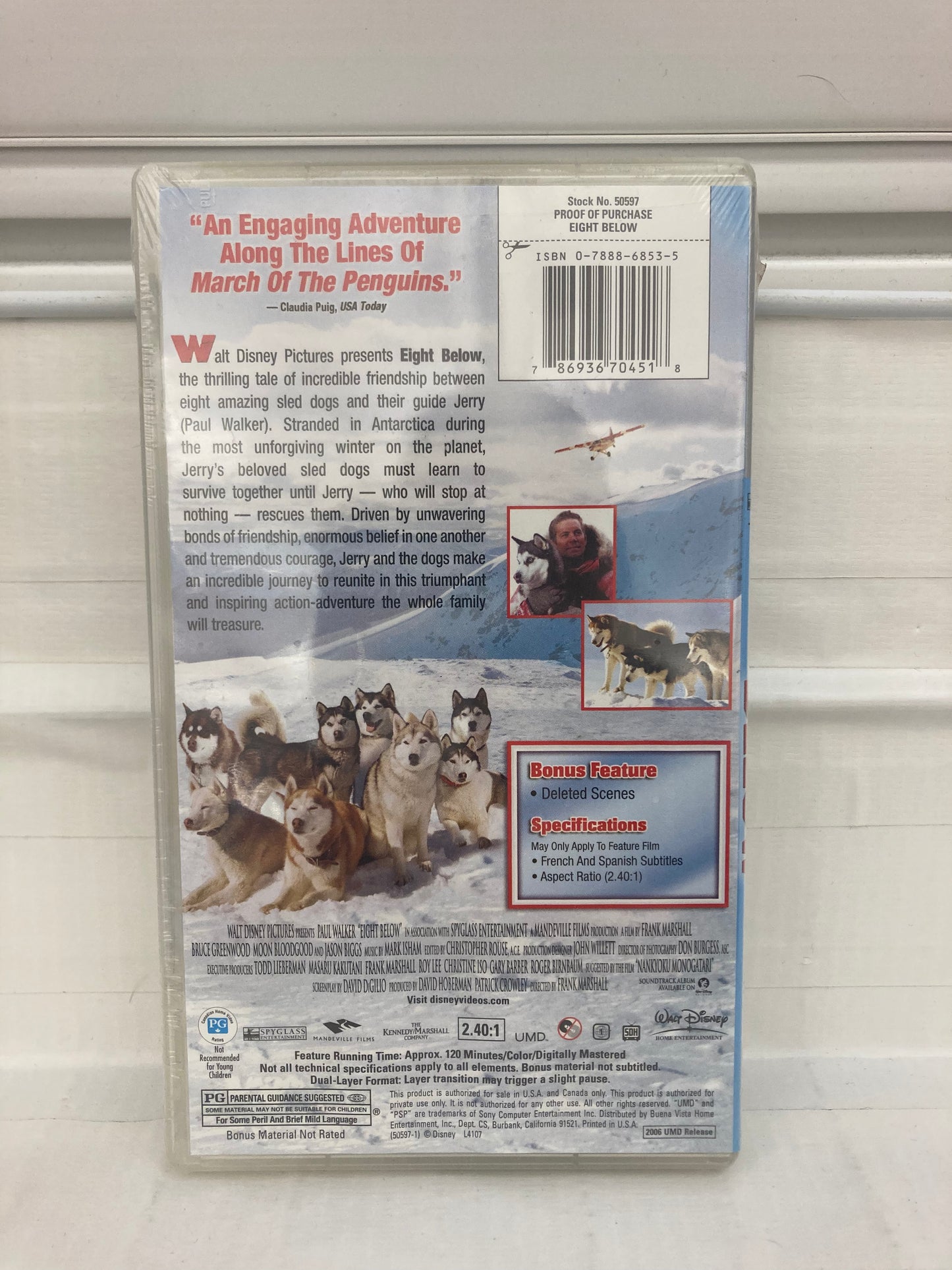 Eight Below [UMD] - PSP