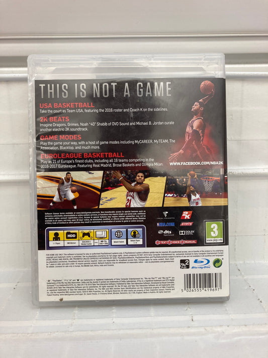 NBA 2K17 [PAL] - Playstation 3