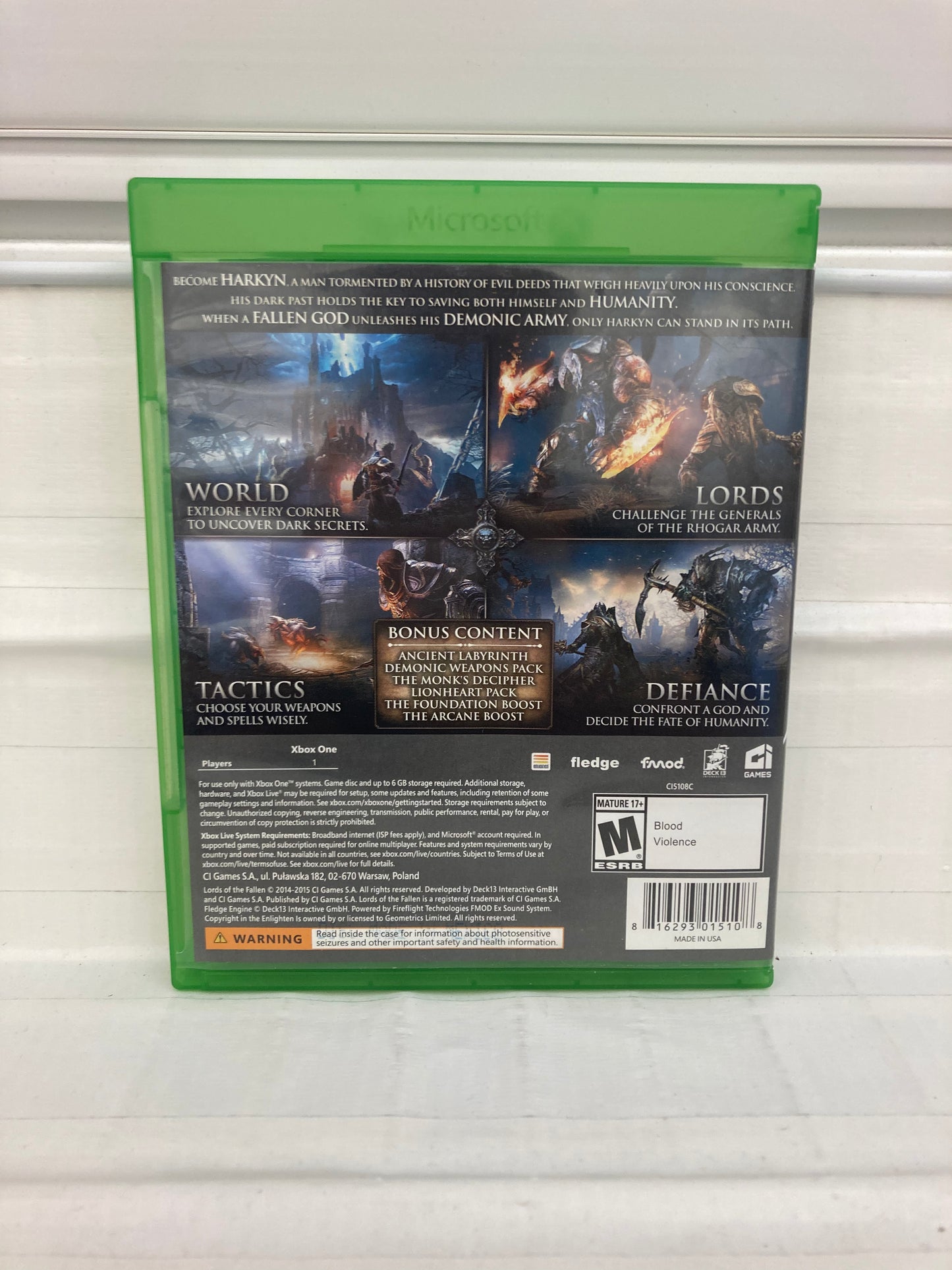 Lords of the Fallen Complete Edition - Xbox One