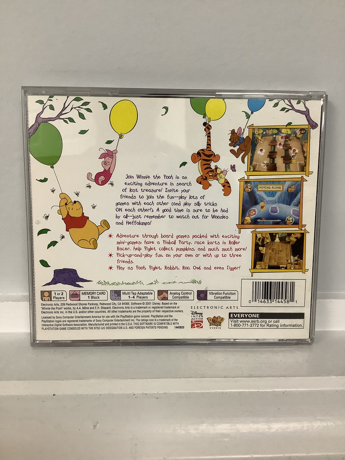 Pooh's Party Game in Search of the Treasure - Playstation