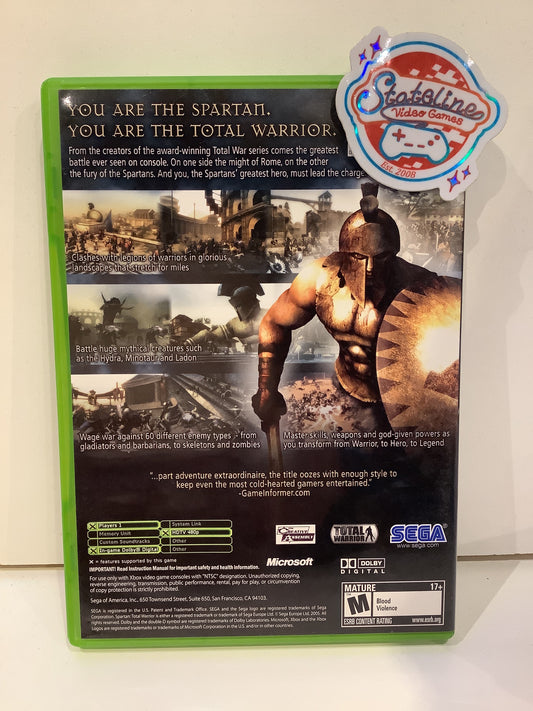 Spartan Total Warrior - Xbox