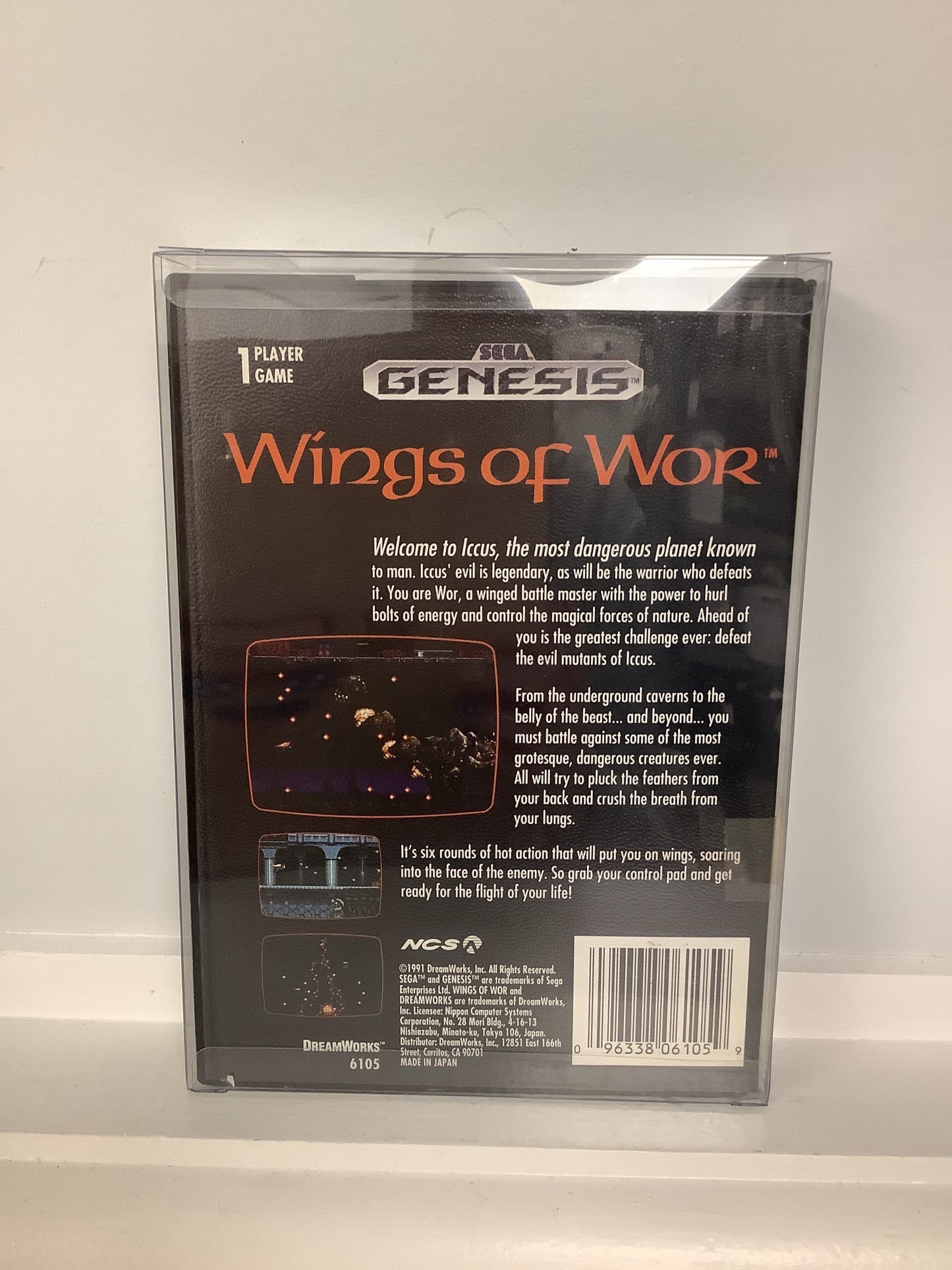 Wings of Wor - Sega Genesis