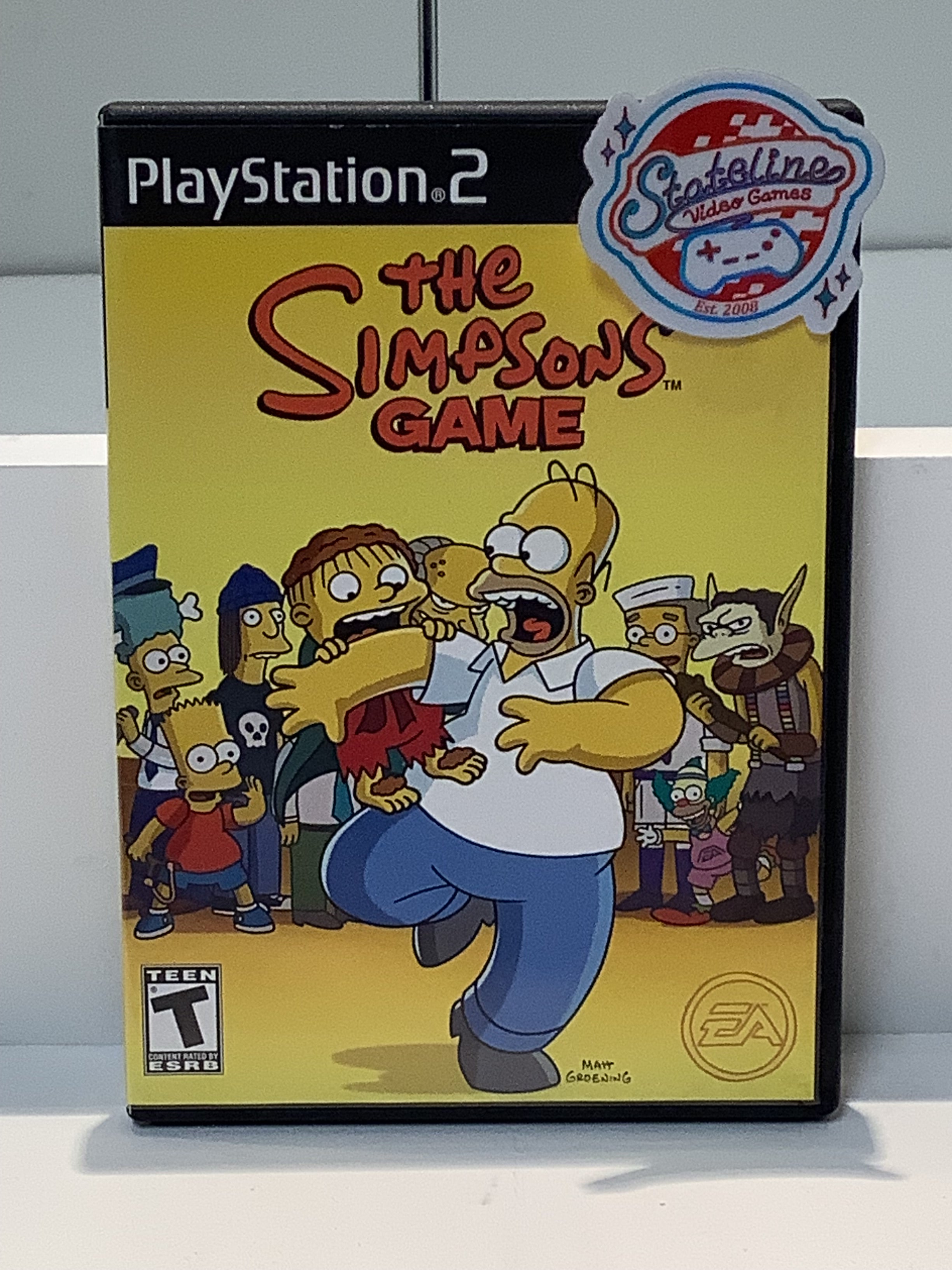 simpsons playstation 2 simpsons playstation 2