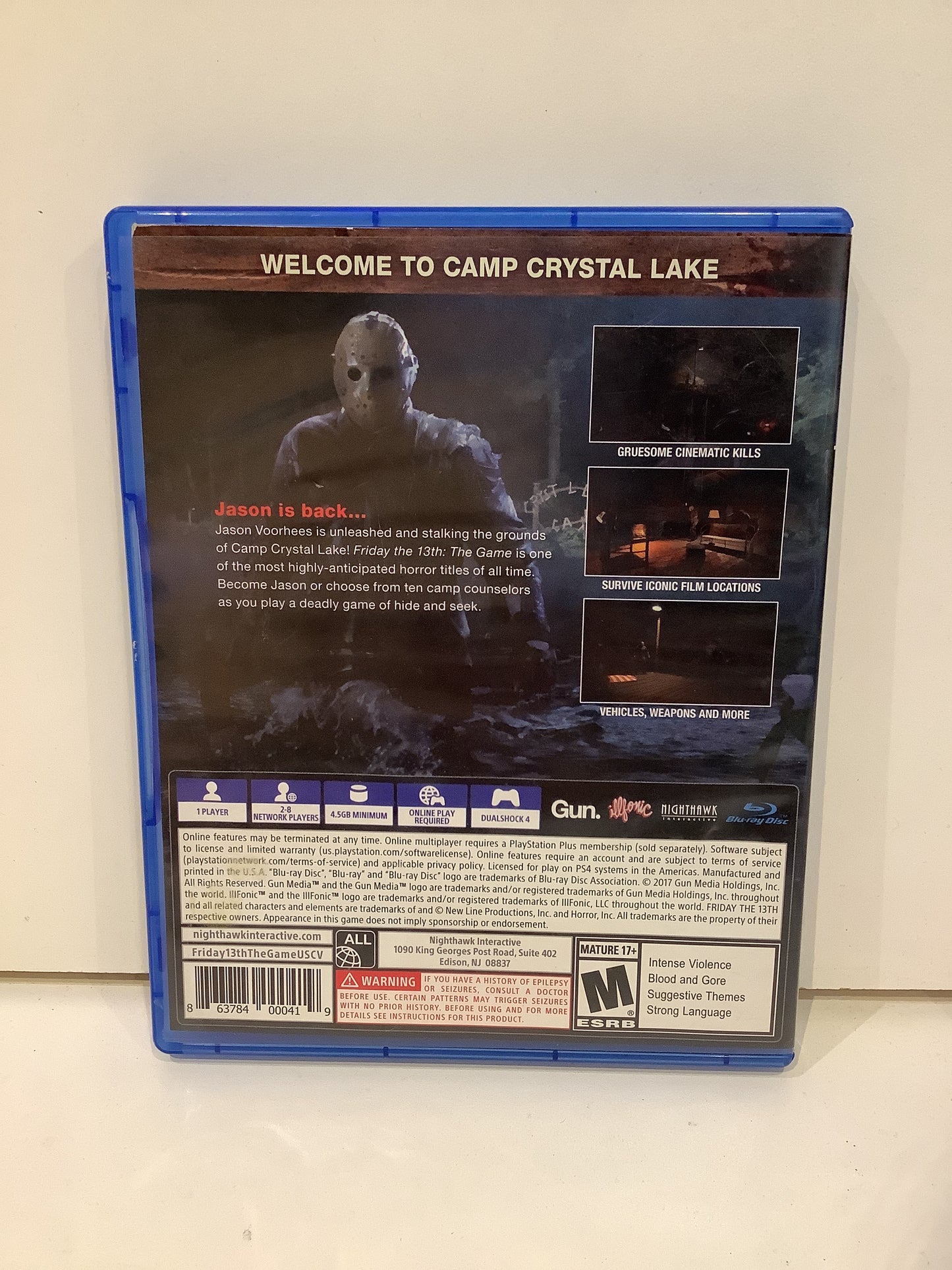 Friday the 13th - Playstation 4