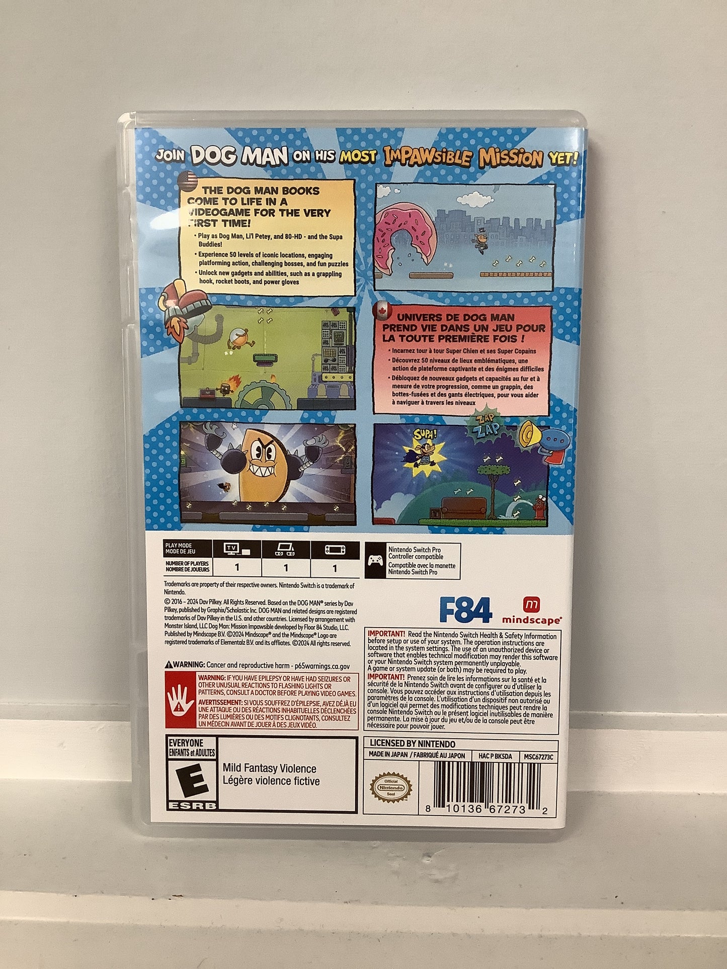 Dog Man Mission Impawsible - Nintendo Switch