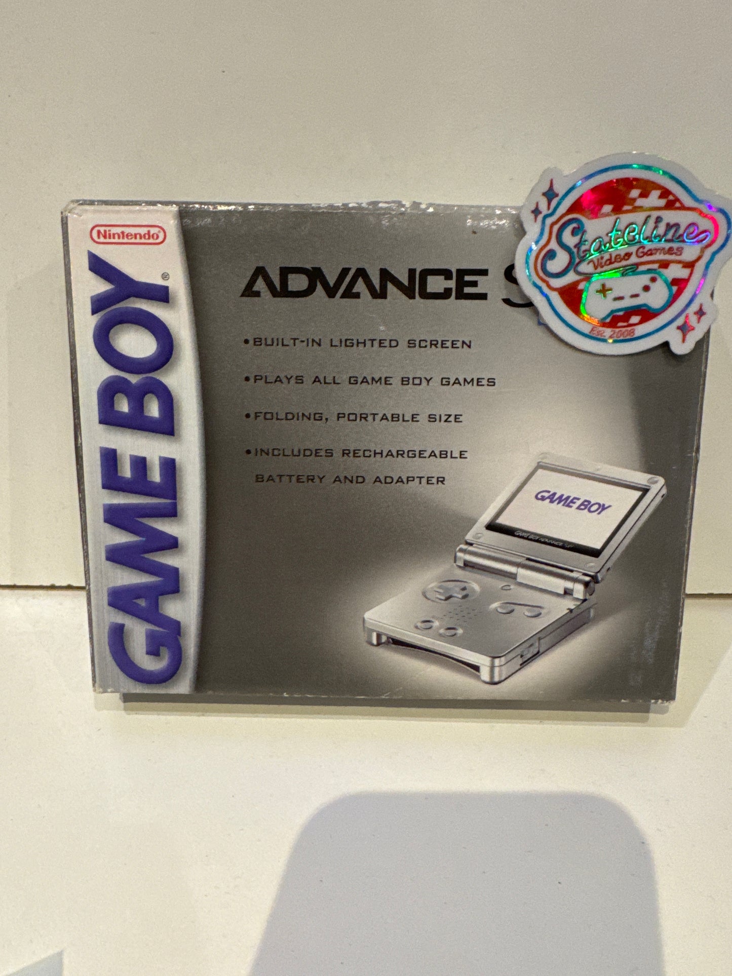 GameBoy Advance SP Console - GameBoy Advance