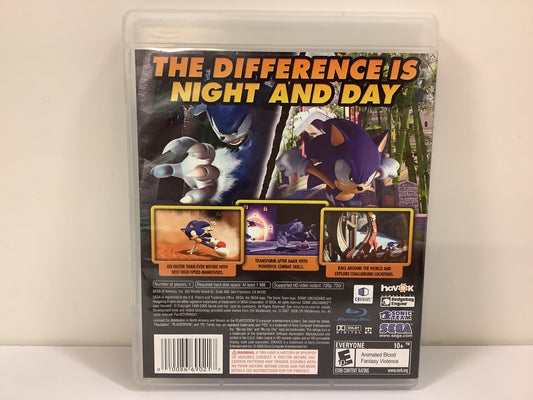 Sonic Unleashed - Playstation 3