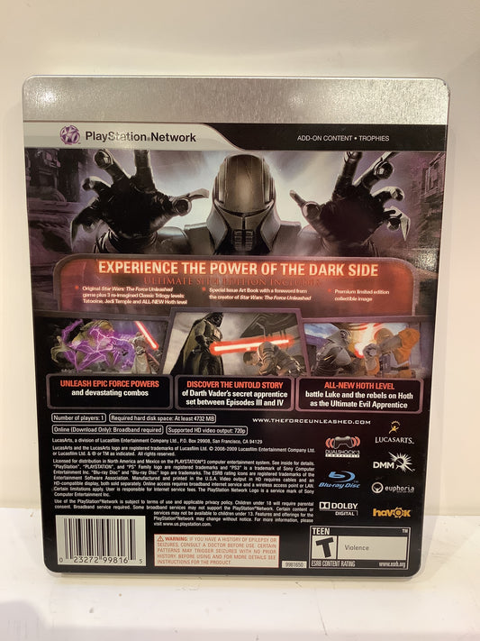 Star Wars: The Force Unleashed [Ultimate Sith Edition] - Playstation 3