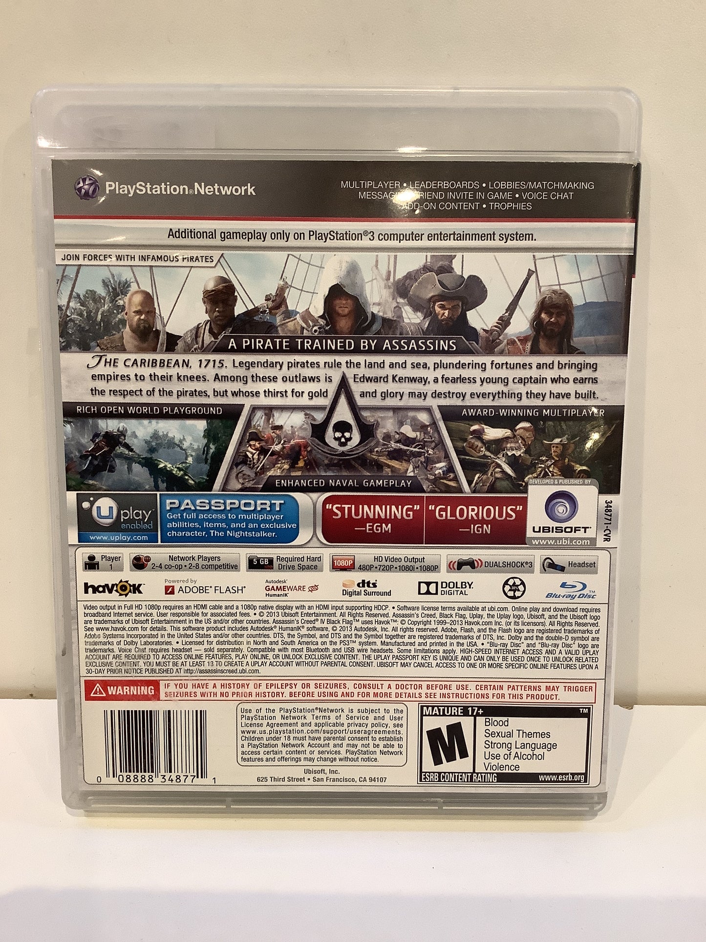 Assassin’s Creed IV Black Flag [Gamestop Edition] - Playstation 3