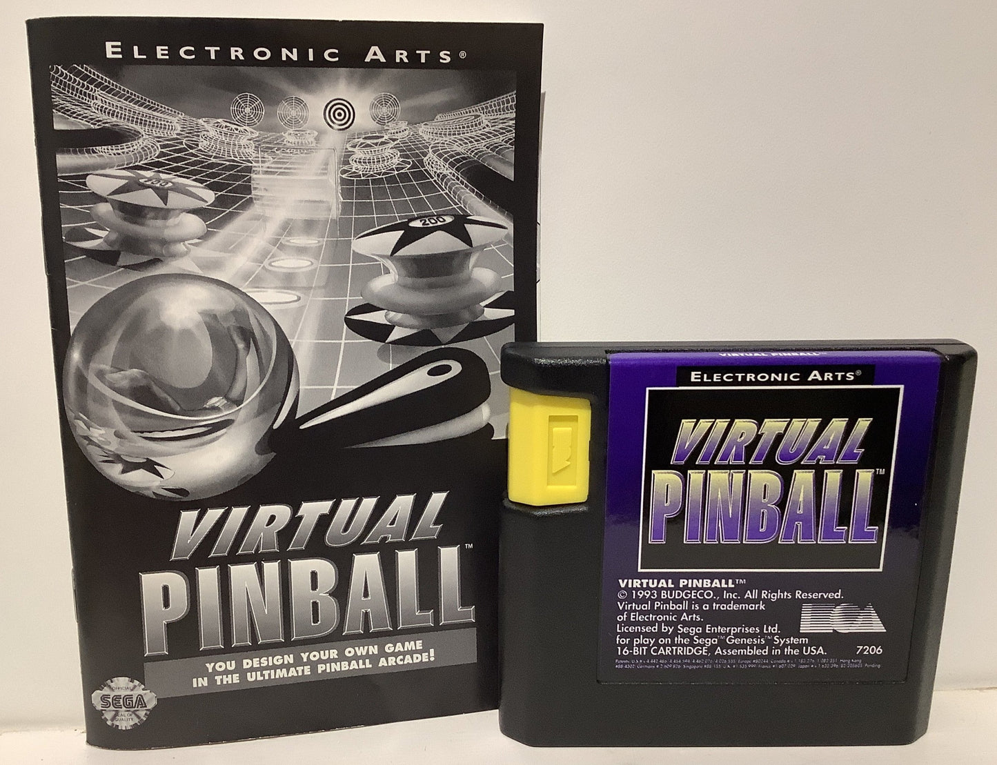 Virtual Pinball - Sega Genesis