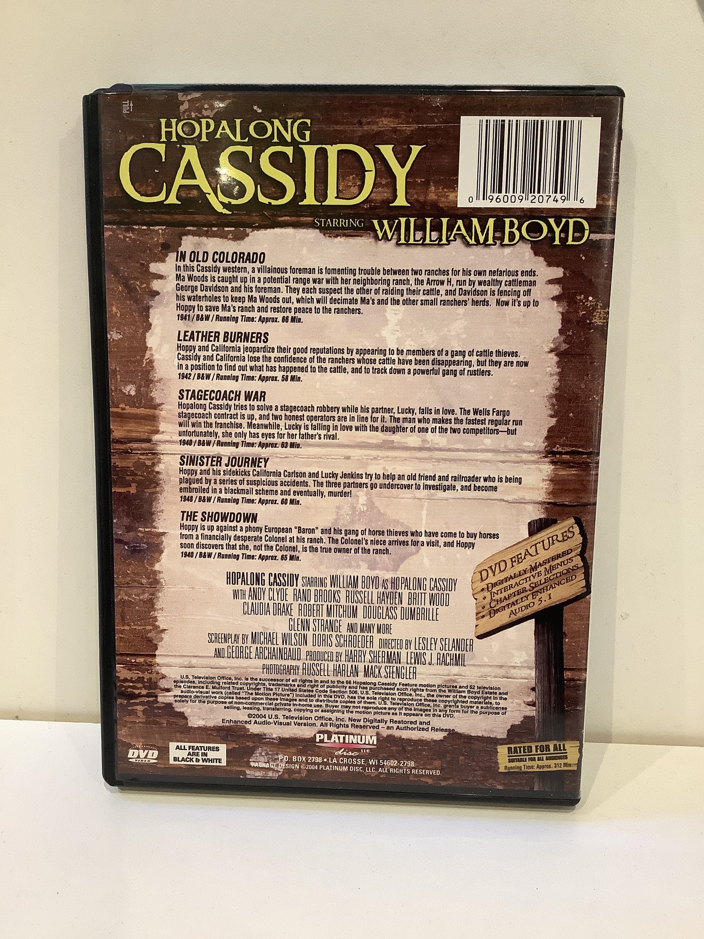 Hopalong Cassidy V3 - DVD