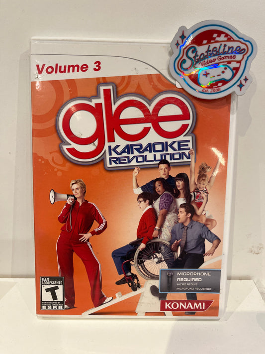 Karaoke Revolution Glee Vol 3 - Wii
