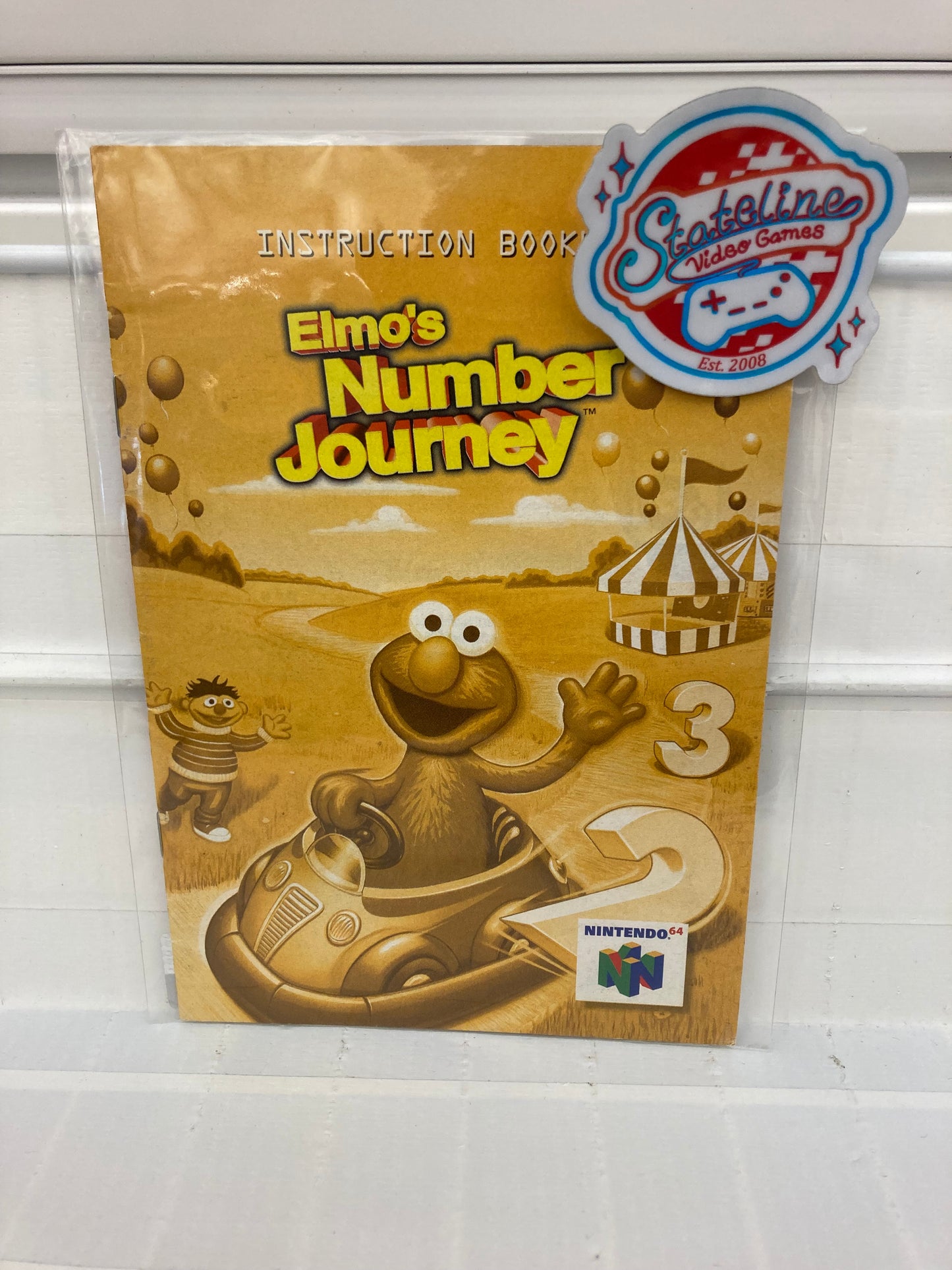 Elmo's Number Journey - Nintendo 64