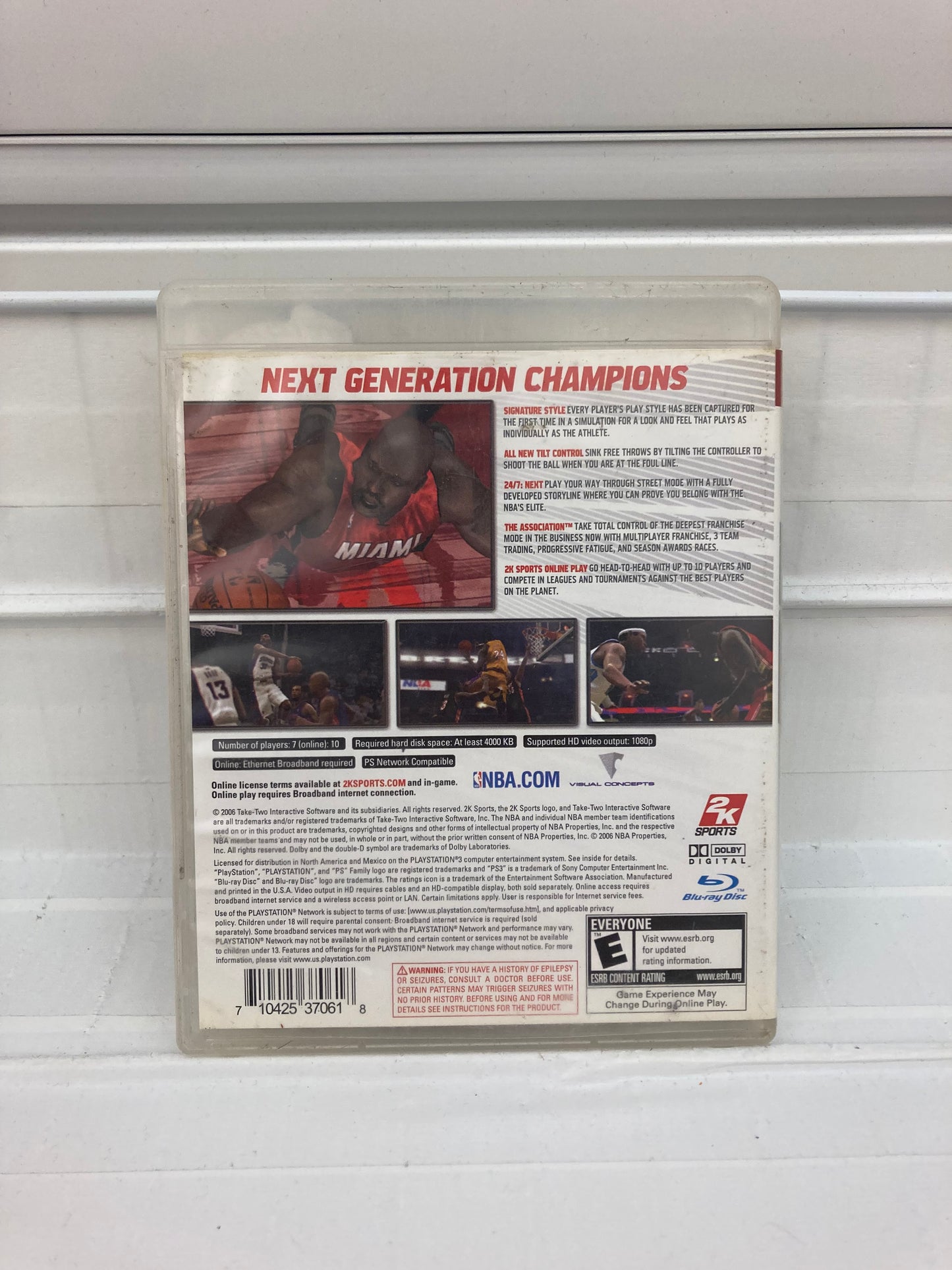 NBA 2K7 - Playstation 3