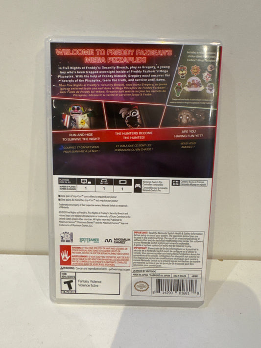 Five Nights at Freddy's Security Breach - Nintendo Switch