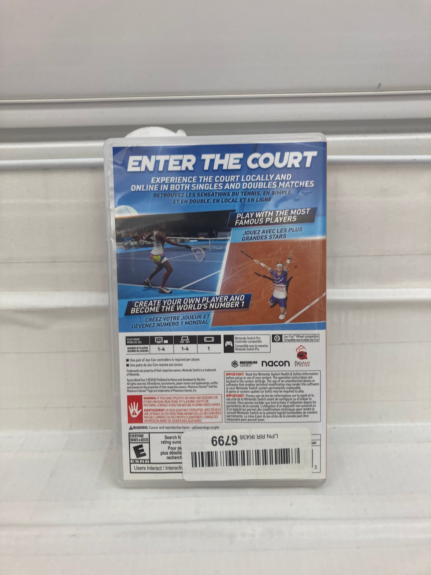 Tennis World Tour 2 - Nintendo Switch