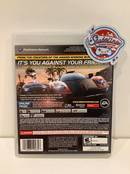 Need For Speed: Hot Pursuit - Playstation 3