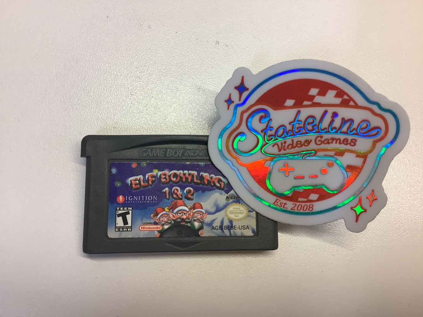 Elf Bowling 1 & 2 - GameBoy Advance