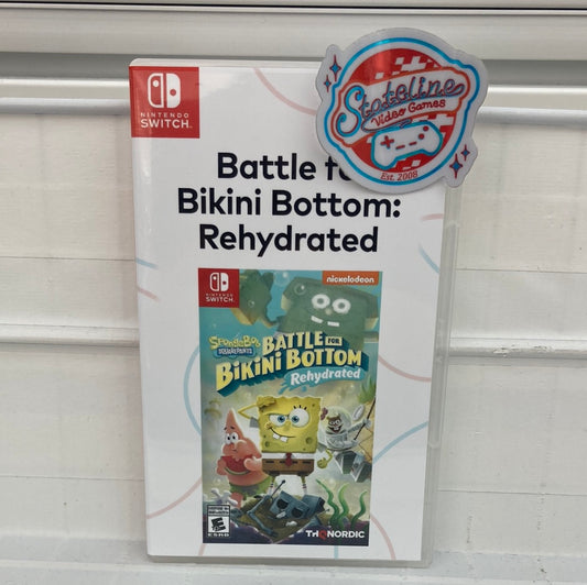 SpongeBob SquarePants Battle for Bikini Bottom Rehydrated - Nintendo Switch