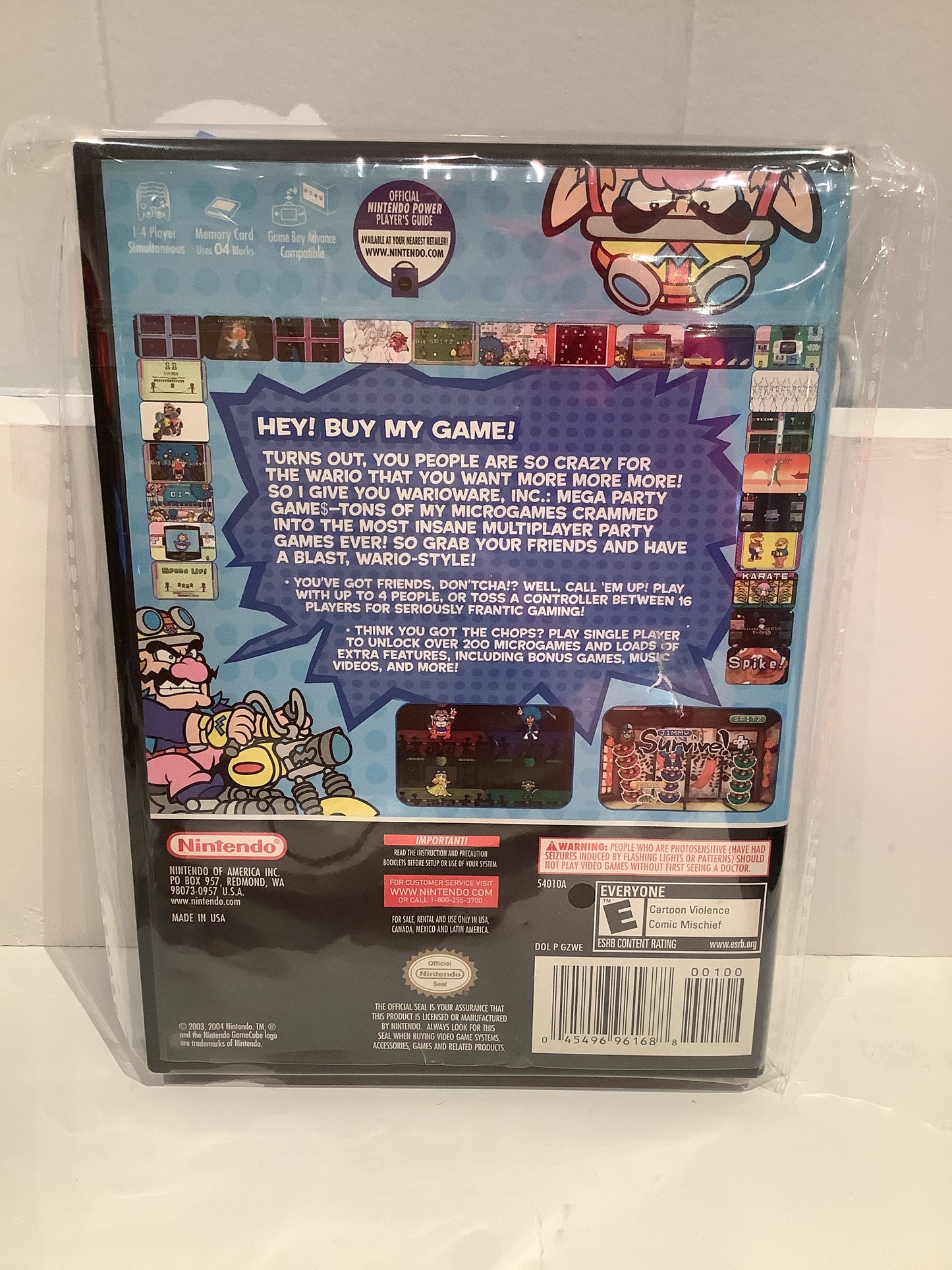 Wario Ware Mega Party Games - Gamecube